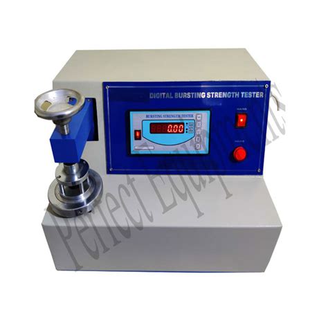 Bursting Tester importer|bursting strength tester india.